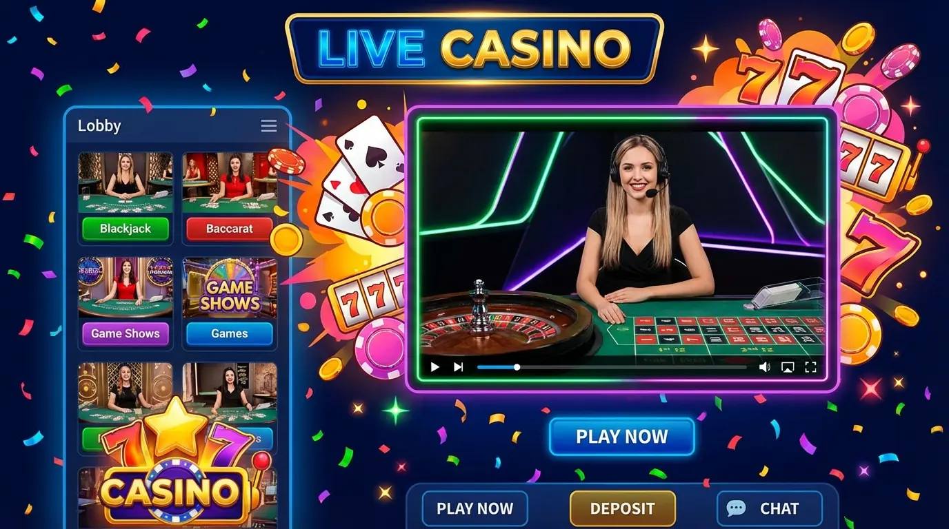 King Billy live casino games